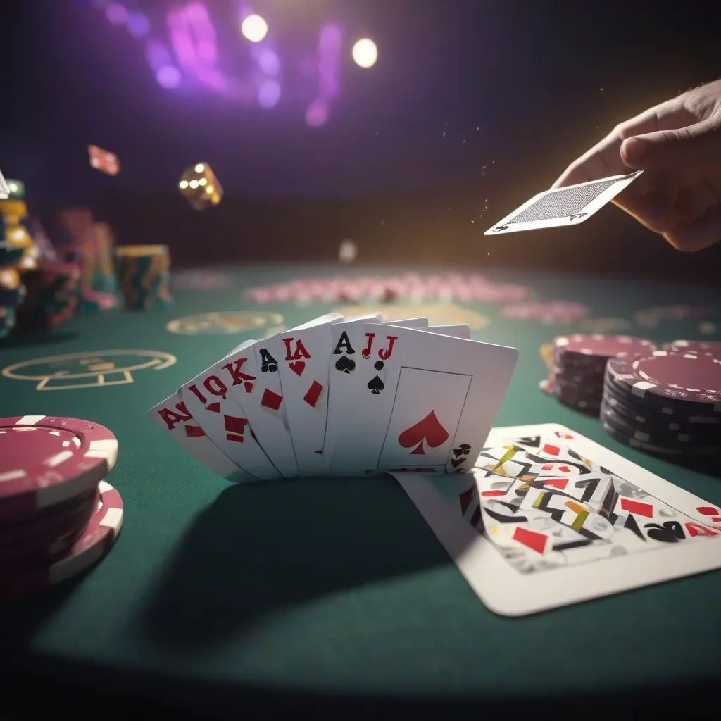 Blackjack Mastery Scene