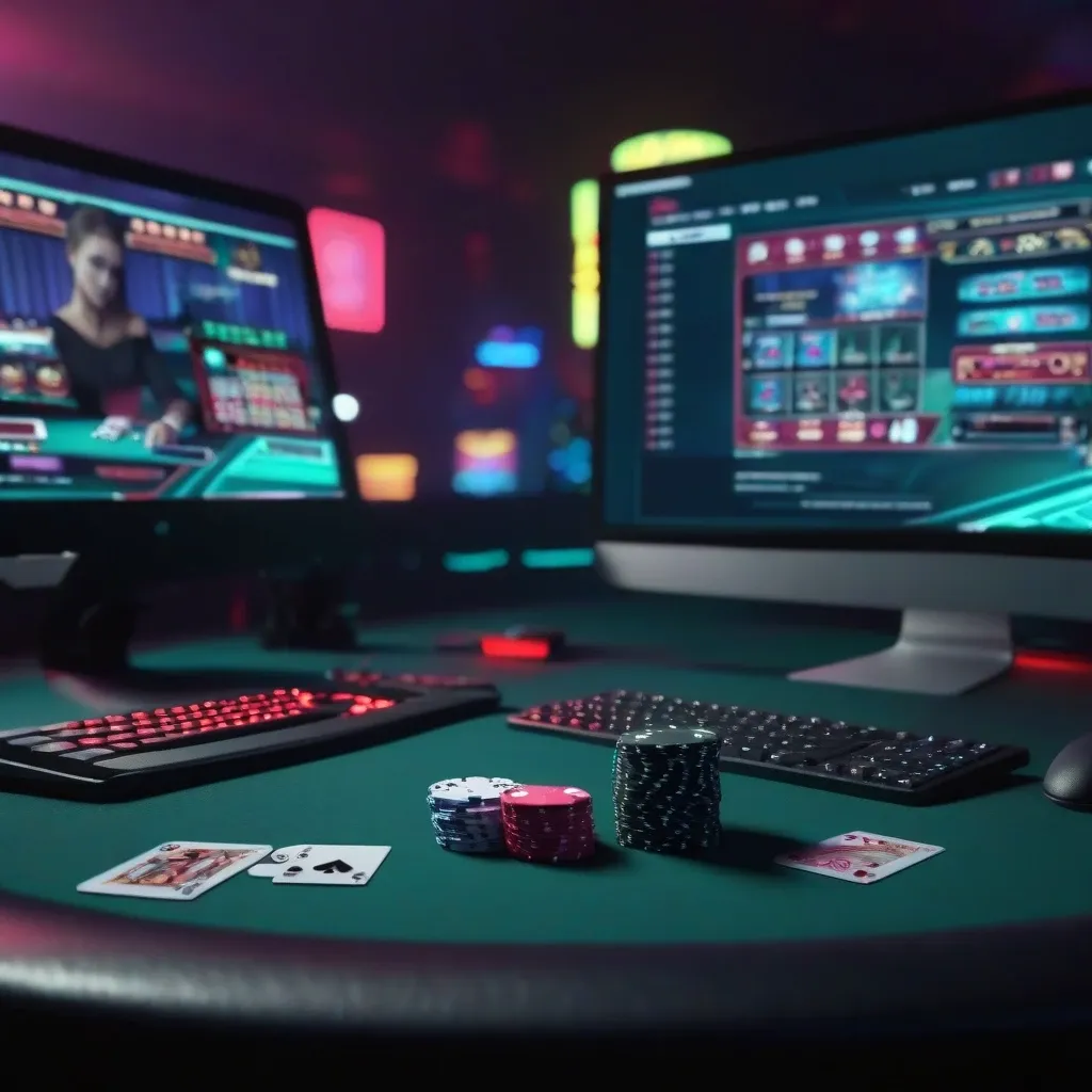 Online Poker Session Render